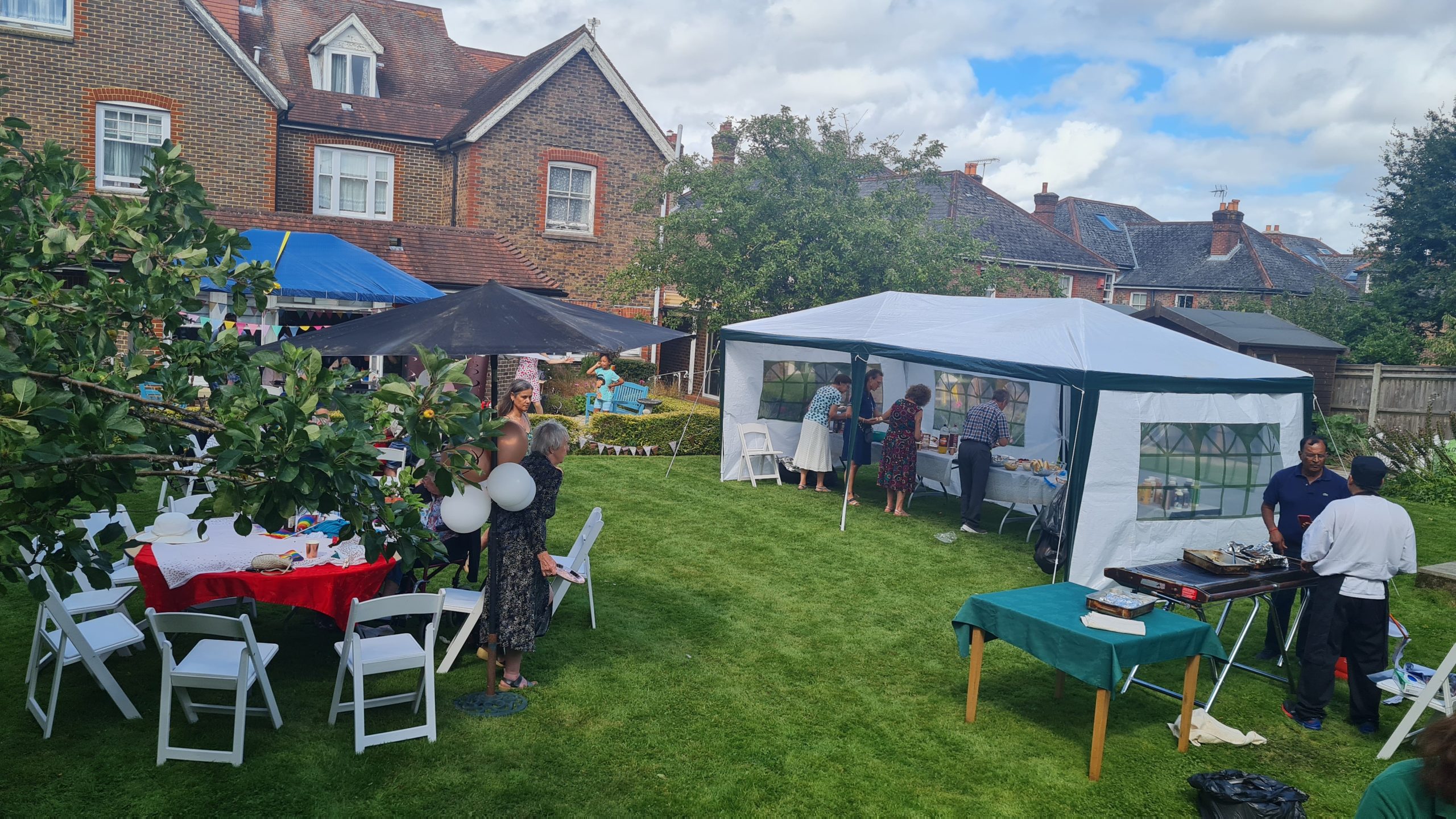 A Wonderful Summer BBQ at Ferndale Nursing Home